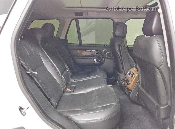 SALGS2SV6JA508507 2018 LAND ROVER RANGE Black Вид задньої частини салону