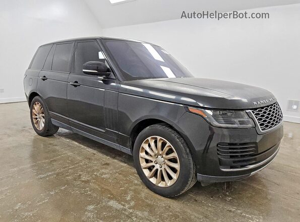 SALGS2SV6JA508507 2018 LAND ROVER RANGE Black Передня права чверть