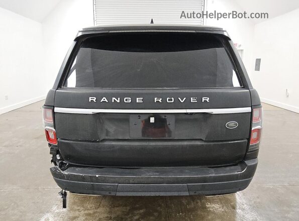 SALGS2SV6JA508507 2018 LAND ROVER RANGE Black 