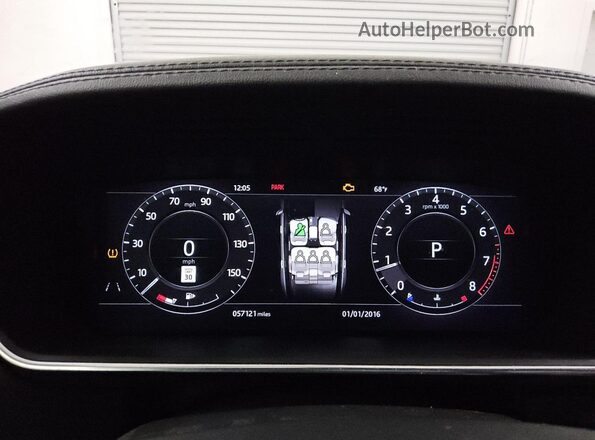 SALGS2SV6JA508507 2018 LAND ROVER RANGE Black 