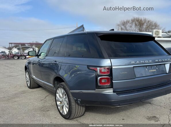 SALGS2SV7KA539380 2019 LAND ROVER RANGE ROVER Синий Задняя левая четверть