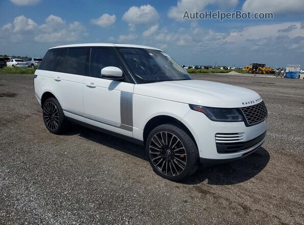 SALGS2SV8JA387625 2018 LAND ROVER RANGE White Передня права чверть