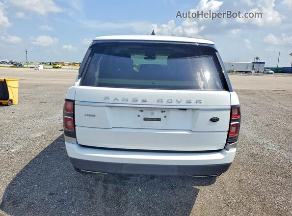 SALGS2SV8JA387625 2018 LAND ROVER RANGE White Вид ззаду