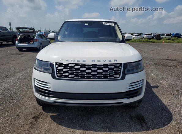 SALGS2SV8JA387625 2018 LAND ROVER RANGE White Вид спереду
