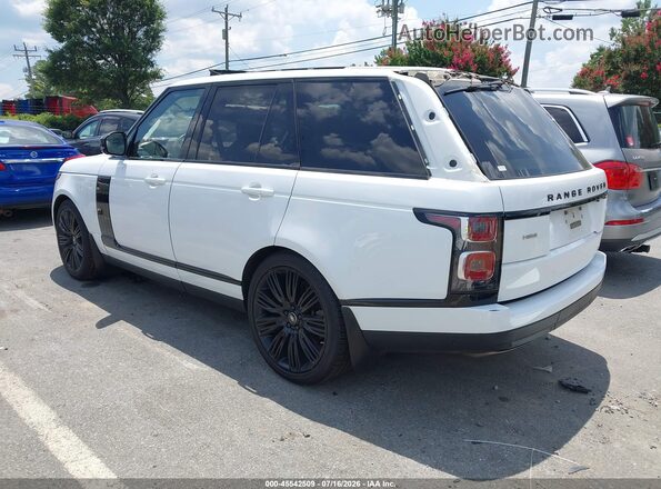 SALGS2SV8KA539999 2019 LAND ROVER RANGE ROVER White Trasero izquierdo
