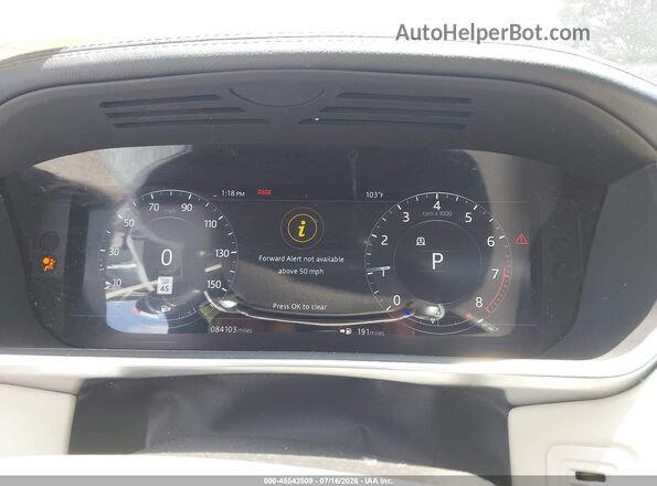 SALGS2SV8KA539999 2019 LAND ROVER RANGE ROVER White Vista de los asientos traseros