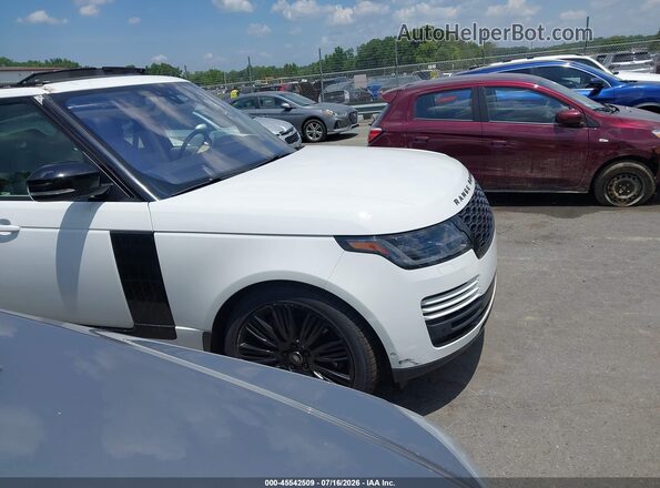 SALGS2SV8KA539999 2019 LAND ROVER RANGE ROVER White Vista interior de 360 grados