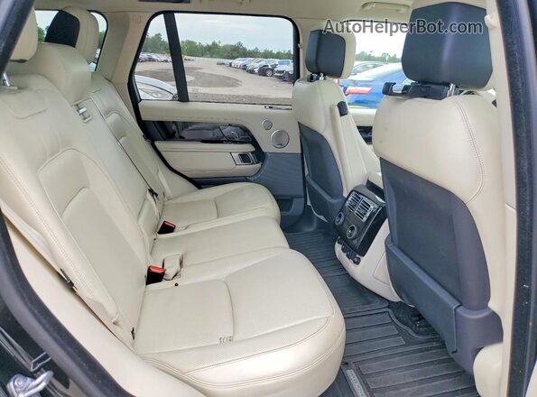 SALGS2SV8KA567592 2019 LAND ROVER RANGE Black Вид задньої частини салону