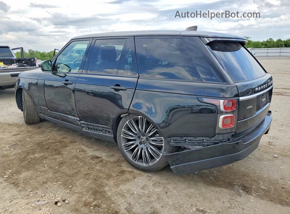 SALGS2SV8KA567592 2019 LAND ROVER RANGE Black Задня ліва чверть