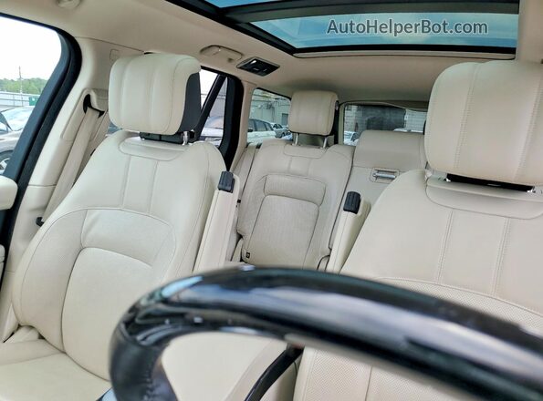 SALGS2SV8KA567592 2019 LAND ROVER RANGE Black Вид задніх сидінь