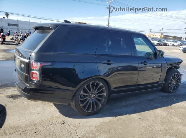 SALGS2SVXJA391966 2018 LAND ROVER RANGE Black Հետևի աջ