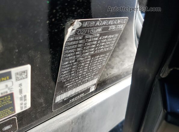 SALGS2SVXJA391966 2018 LAND ROVER RANGE Black Սալոնի 360 աստիճան տեսք