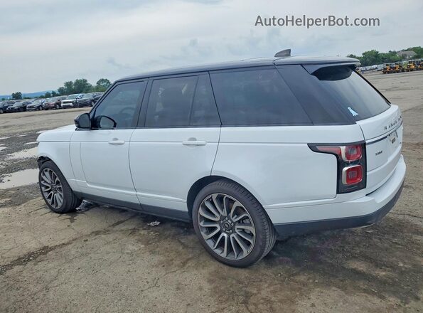 SALGS2SVXKA540832 2019 LAND ROVER RANGE White Rear left