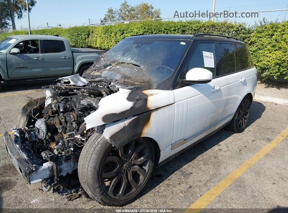 SALGS2VF1GA266853 2016 LAND ROVER RANGE ROVER White Przód lewy