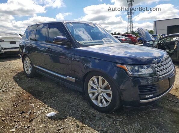 SALGS2VF6GA269649 2016 LAND ROVER RANGE Blue Delantero derecho