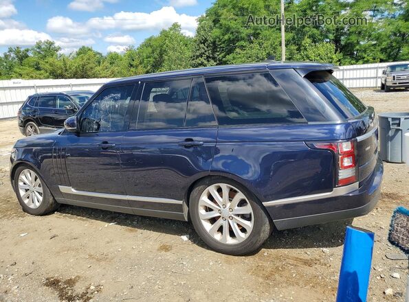 SALGS2VF6GA269649 2016 LAND ROVER RANGE Blue Trasero izquierdo