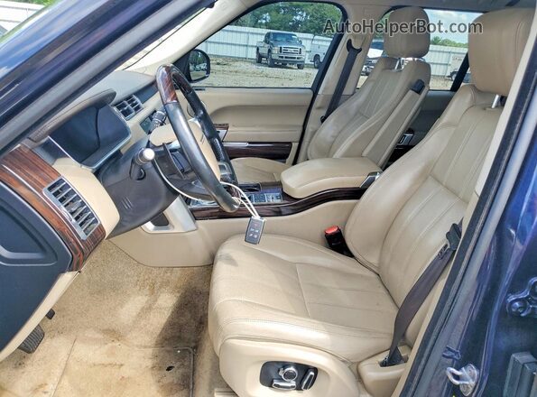 SALGS2VF6GA269649 2016 LAND ROVER RANGE Blue Vista interior delantera