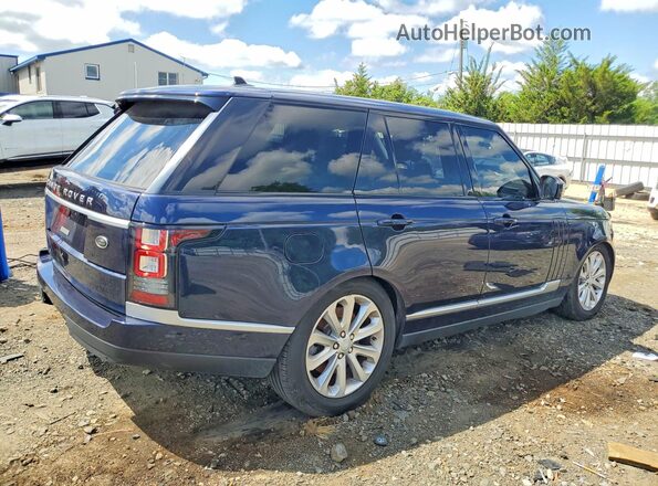 SALGS2VF6GA269649 2016 LAND ROVER RANGE Blue Trasero derecho