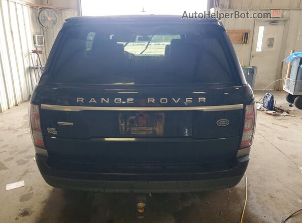 SALGS3EF2GA244785 2016 LAND ROVER RANGE Black უკანა ხედი