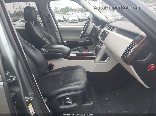 SALGS3EF4GA251415 2016 LAND ROVER RANGE ROVER Green წინა სალონის ხედი