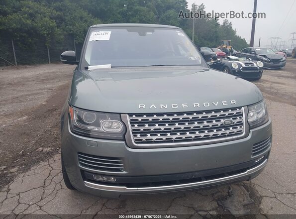 SALGS3EF4GA251415 2016 LAND ROVER RANGE ROVER Green წინა ხედი