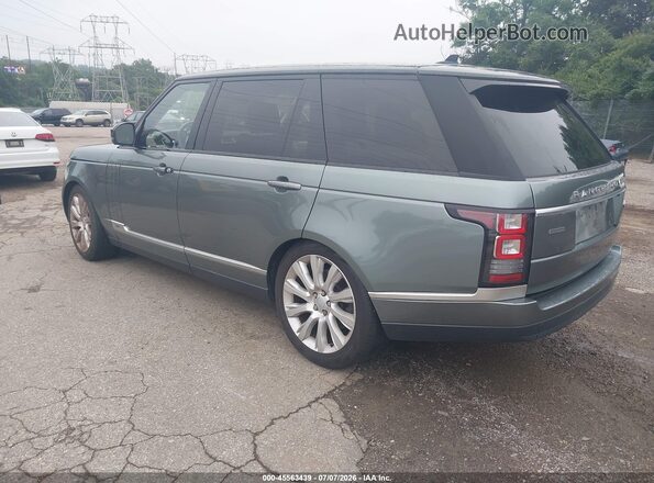 SALGS3EF4GA251415 2016 LAND ROVER RANGE ROVER Green უკანა მარცხენა