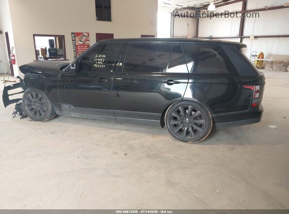 SALGS3EF5GA259197 2016 LAND ROVER RANGE ROVER Black უკანა მარცხენა