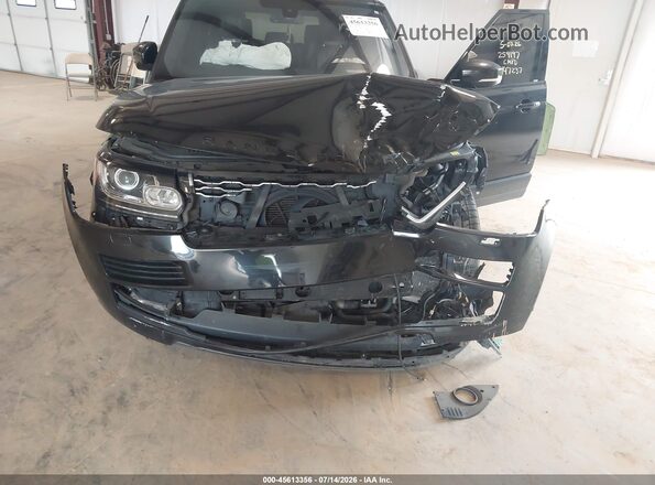 SALGS3EF5GA259197 2016 LAND ROVER RANGE ROVER Black წინა ხედი