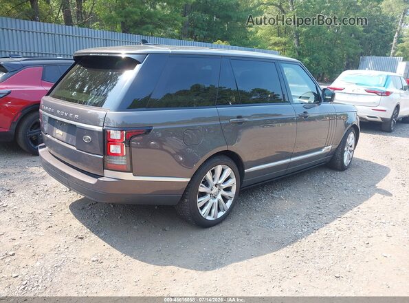 SALGS3EFXGA259373 2016 LAND ROVER RANGE ROVER Gray Հետևի աջ