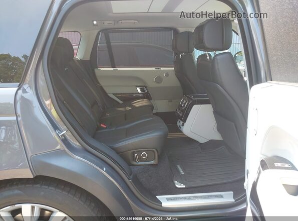 SALGS3EFXGA259373 2016 LAND ROVER RANGE ROVER Gray VIN կոդի պիտակի տեսք