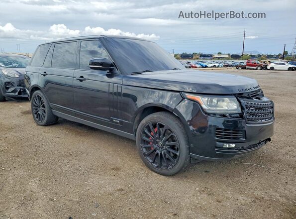 SALGS3EFXGA269689 2016 LAND ROVER RANGE Black Delantero derecho