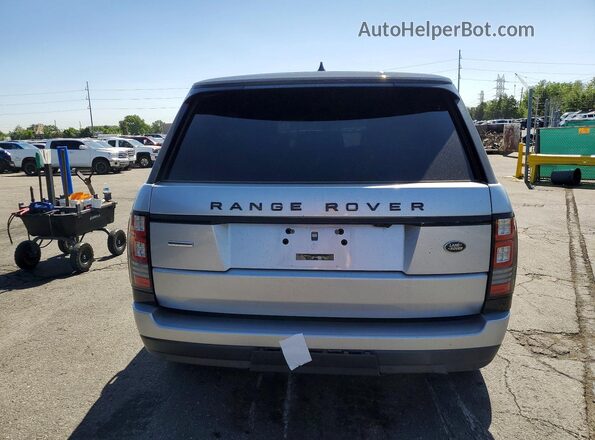 SALGS5FE0HA347304 2017 LAND ROVER RANGE Silver Widok z tyłu