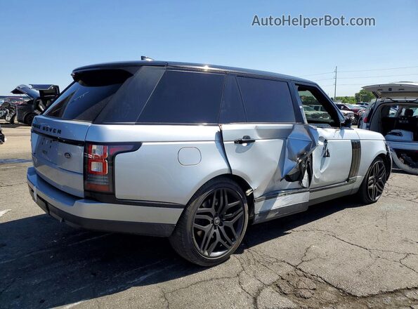 SALGS5FE0HA347304 2017 LAND ROVER RANGE Silver Tył prawy