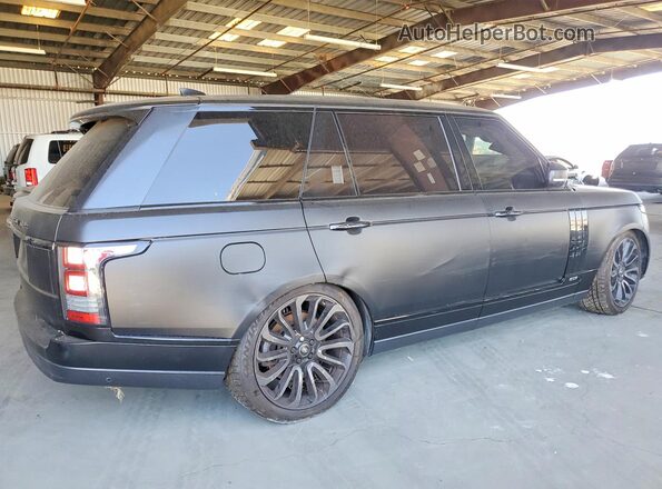 SALGS5FE1HA351149 2017 LAND ROVER RANGE Black Tył prawy