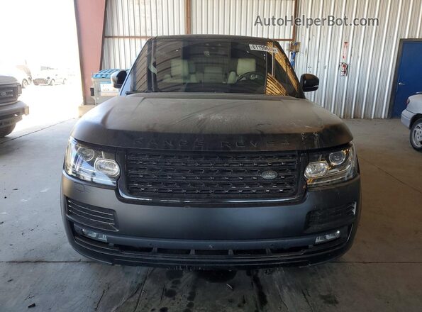 SALGS5FE1HA351149 2017 LAND ROVER RANGE Black Widok z przodu
