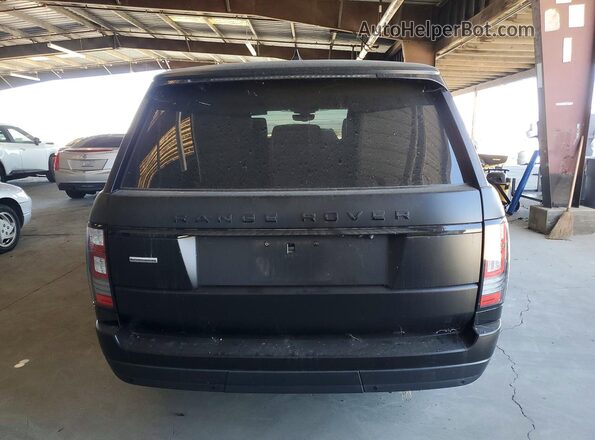 SALGS5FE1HA351149 2017 LAND ROVER RANGE Black Widok z tyłu