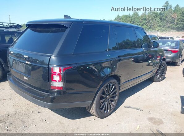 SALGS5FE4HA323555 2017 LAND ROVER RANGE ROVER Black Rear right