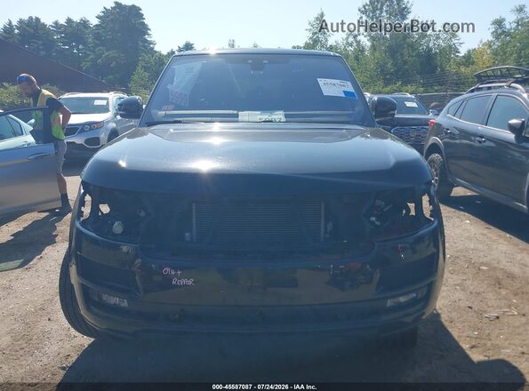 SALGS5FE4HA323555 2017 LAND ROVER RANGE ROVER Black Front view