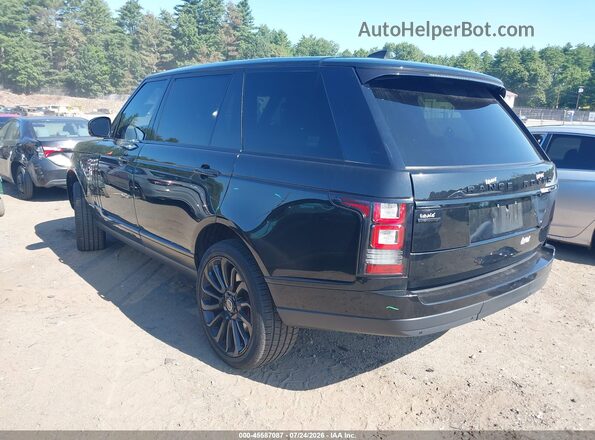 SALGS5FE4HA323555 2017 LAND ROVER RANGE ROVER Black Rear left
