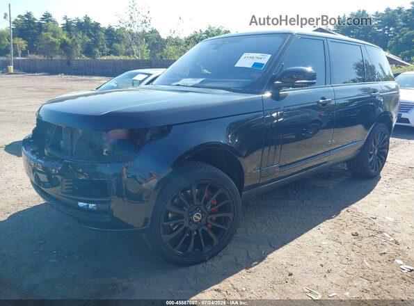 SALGS5FE4HA323555 2017 LAND ROVER RANGE ROVER Black Front left