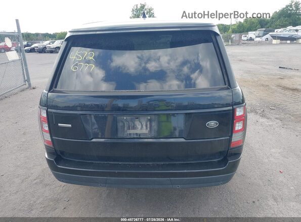 SALGS5FE7HA357523 2017 LAND ROVER RANGE ROVER Black 