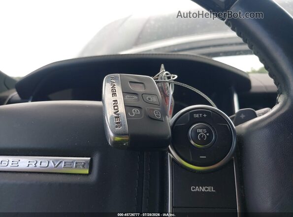 SALGS5FE7HA357523 2017 LAND ROVER RANGE ROVER Black Вид панелі приладів