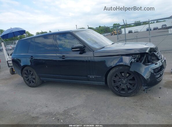 SALGS5FE7HA357523 2017 LAND ROVER RANGE ROVER Black Панорамний вид салону 360°