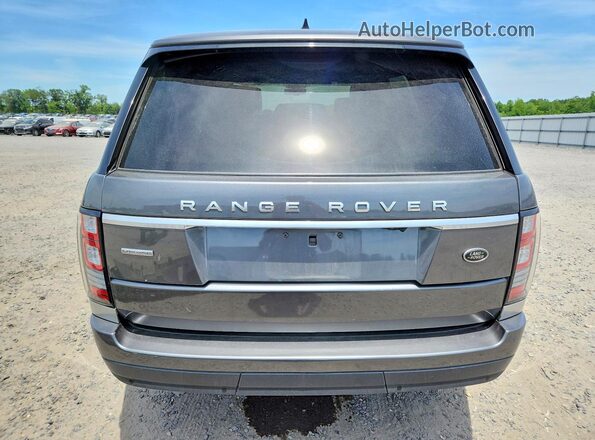 SALGS5FE9HA334311 2017 LAND ROVER RANGE Gray Vista trasera