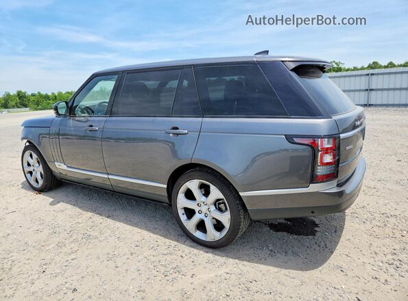 SALGS5FE9HA334311 2017 LAND ROVER RANGE Gray Trasero izquierdo