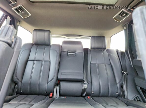 SALGS5FE9HA334311 2017 LAND ROVER RANGE Gray Vista de los asientos traseros