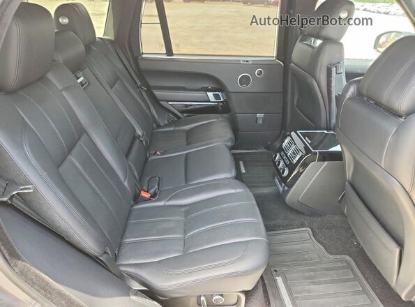 SALGS5FE9HA334311 2017 LAND ROVER RANGE Gray Vista interior trasera