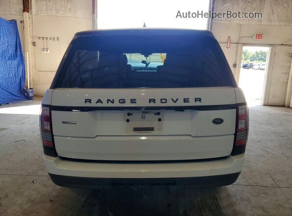 SALGS5FE9HA349472 2017 LAND ROVER RANGE Белый Вид сзади