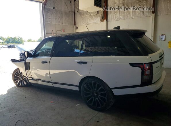 SALGS5FE9HA349472 2017 LAND ROVER RANGE Белый Задняя левая четверть