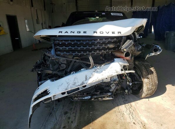 SALGS5FE9HA349472 2017 LAND ROVER RANGE Белый Вид спереди